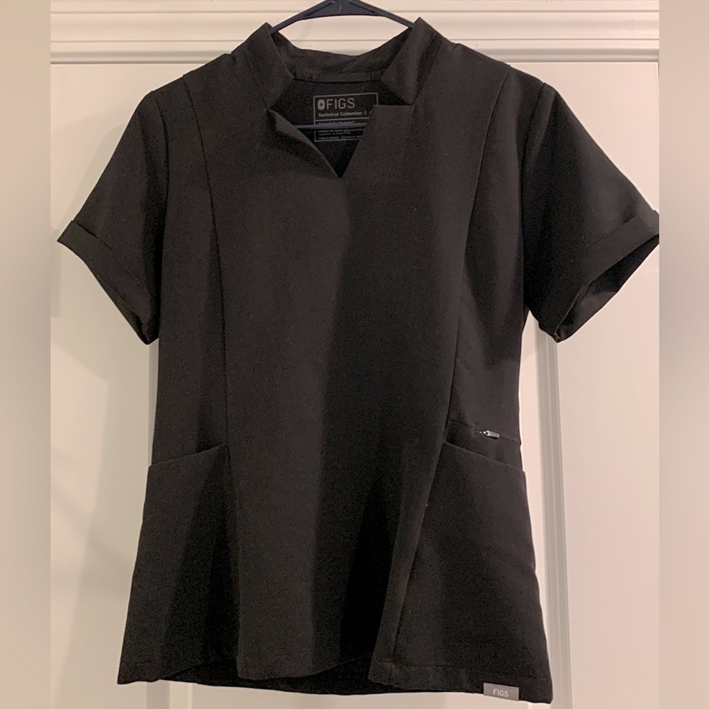 Figs Inala Slim Scrub Top